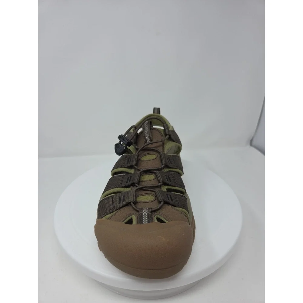 KEEN Men's 10.5 Newport H2 Sandal Olive Drab/Canteen 1025999